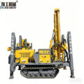 Small pneumatic water well drilling machine