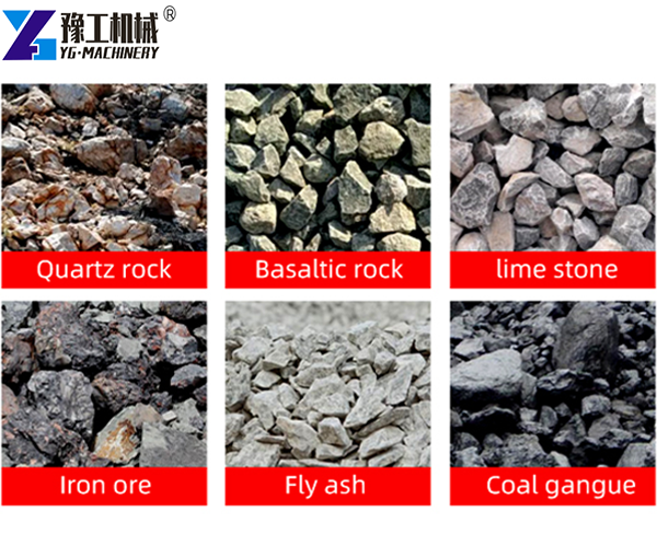 Can crush stones of different hardness