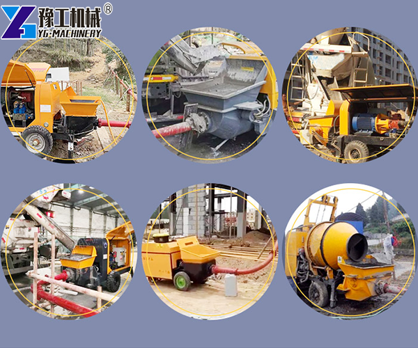 Concrete Pump Machine Application