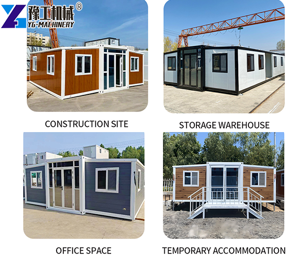 Foldable Container House Application