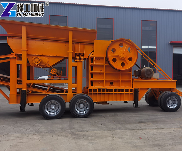 Mobile Crushing Plant Wheeled