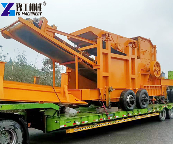 Mobile Rock Crusher Export