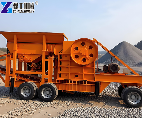 Mobile Stone Crusher Plant Wheeled