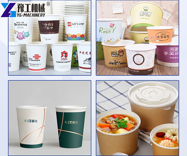 Paper Cup Machine Cups
