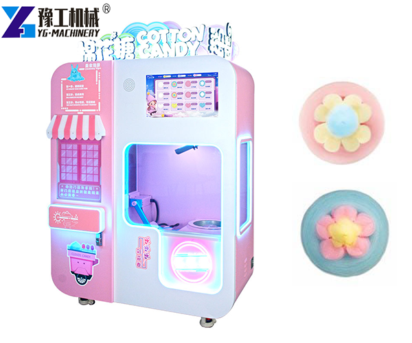 Robot Cotton Candy Machine