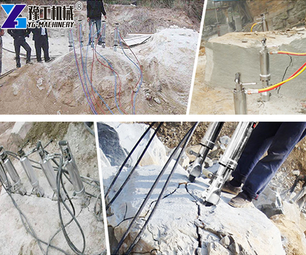 Rock Splitter Machine Application