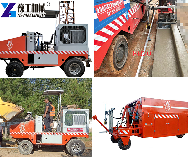 Slipform Concrete Machine