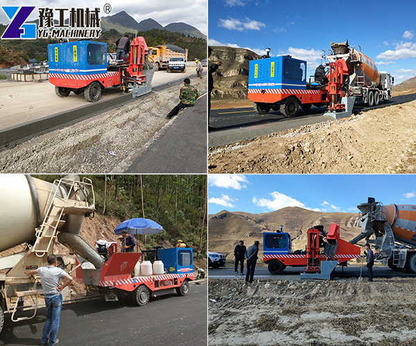 Slipform Curb Machine