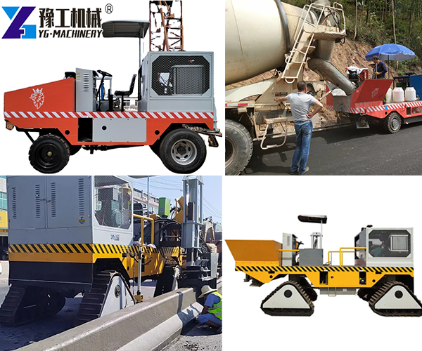 Slipform Curbing Machine