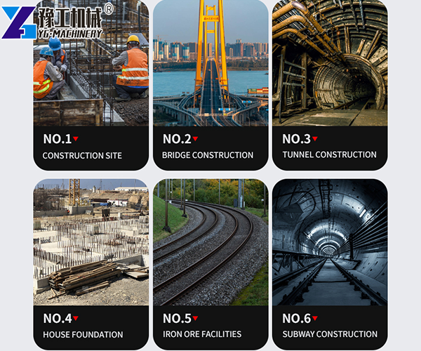 Steel Bar Straightener Construction Site