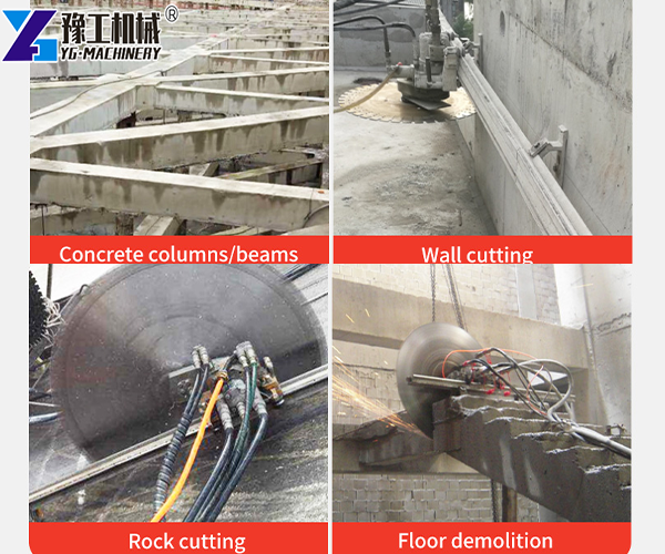 Wall Cutting Saw Application