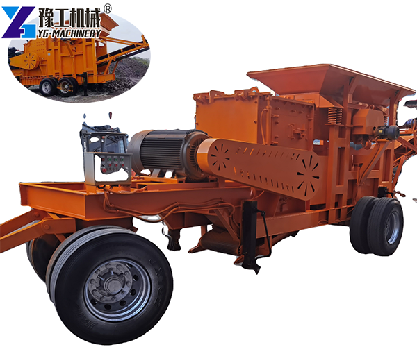 Wheeled Mobile Crusher for Sale