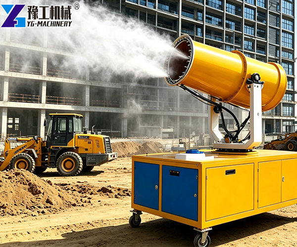 dust control cannon work scenes