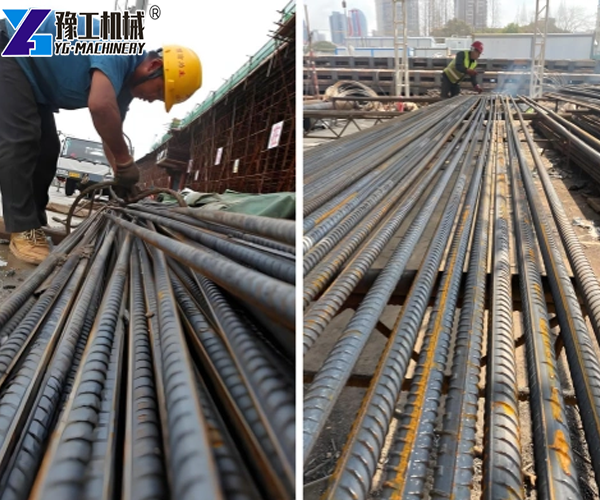 Portable Rebar Straightening Machine