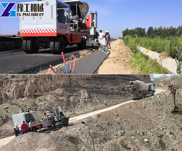 Concrete Curb Machine Application