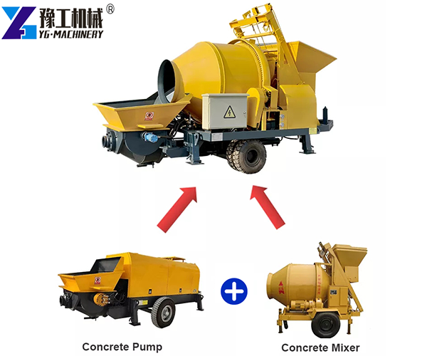 Concrete Mixer Pump Machine