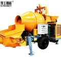 Concrete Mixer With Pump