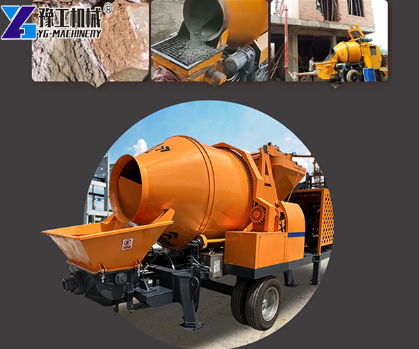 Concrete Mixer With Pump For Sale Scenes
