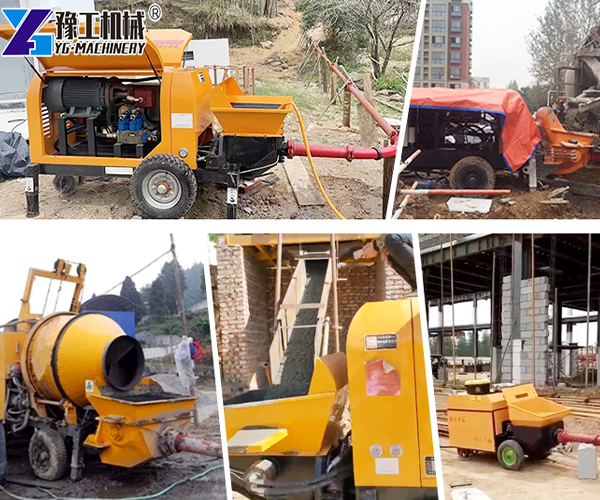 Concrete Pumping Machine Scenes