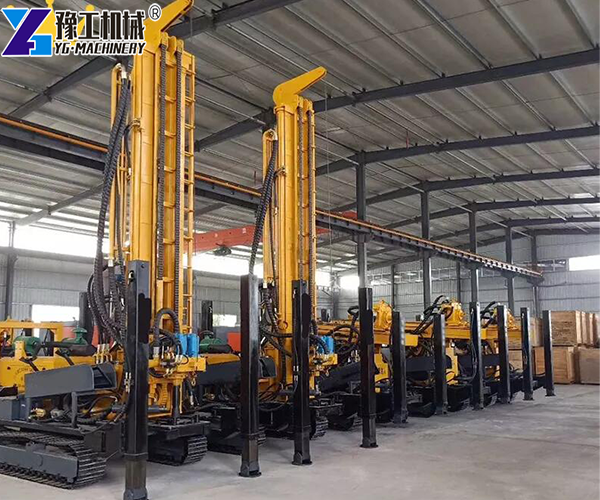 Crawler Mounted Drilling Rig Export YG