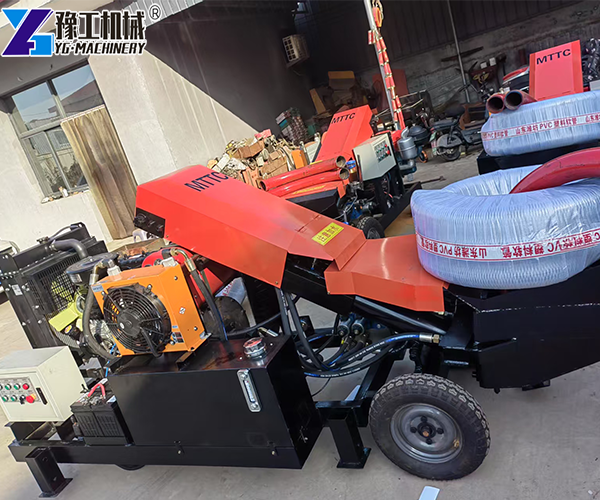 Diesel Concrete Pumping Machine Export