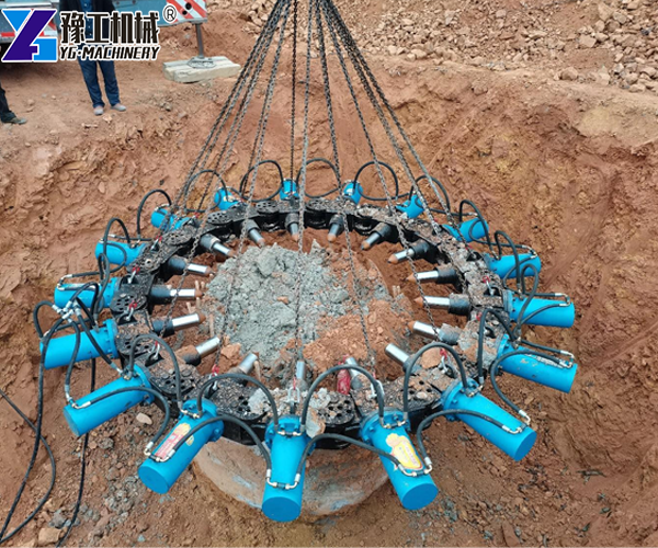 Hydraulic Concrete Pile Breaker