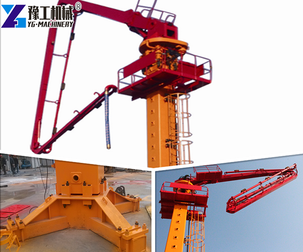 Self Climbing Concrete Placing Boom