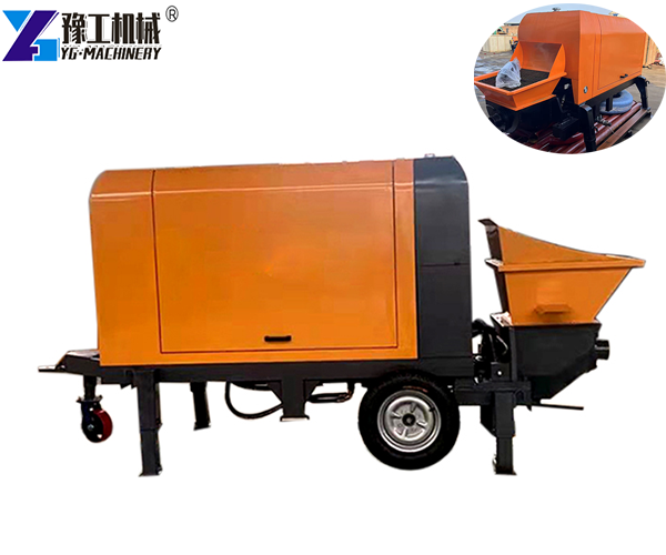 Trailer Mounted Concrete Pump