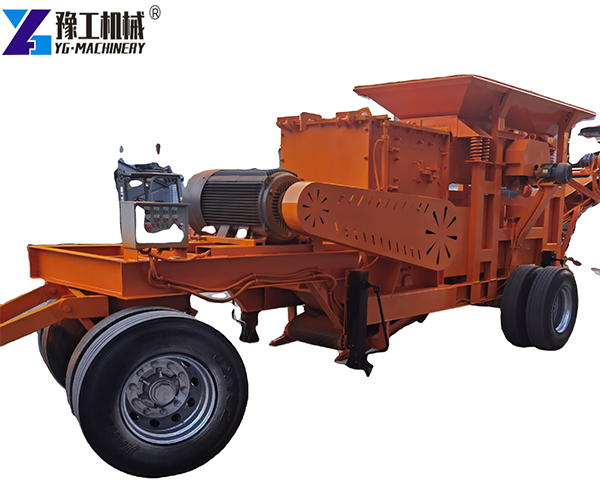 YG Mobile Stone Crusher Plant Wheeled