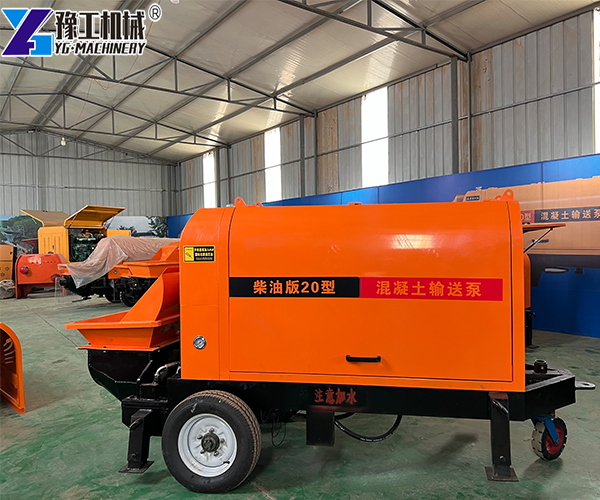 YG20 Diesel Concrete Pumping Machine