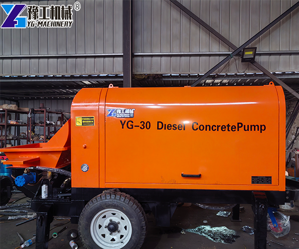 YG30 Electric Concrete Pump For Sale