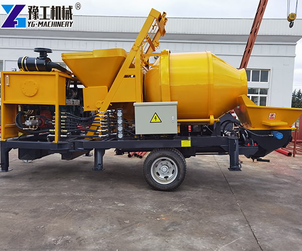 YGS40 Concrete Mixer With Pump For Sale