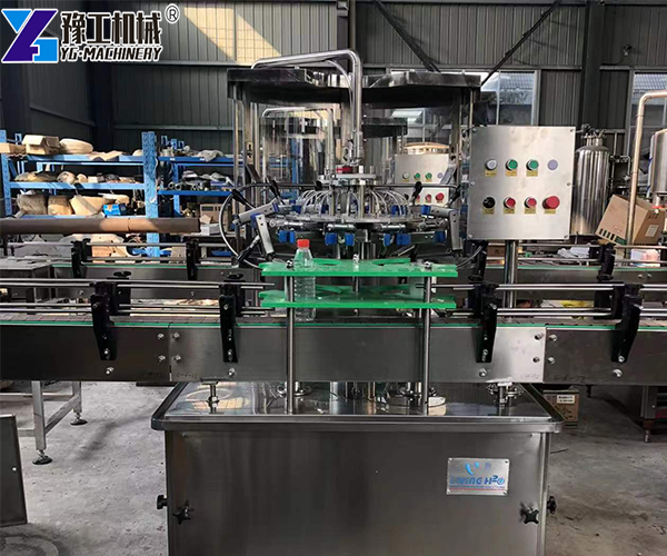 Bottle Filling Machine Rinsing