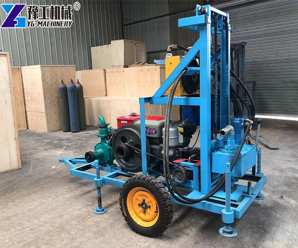 Wheeled Small Water Drilling Rig