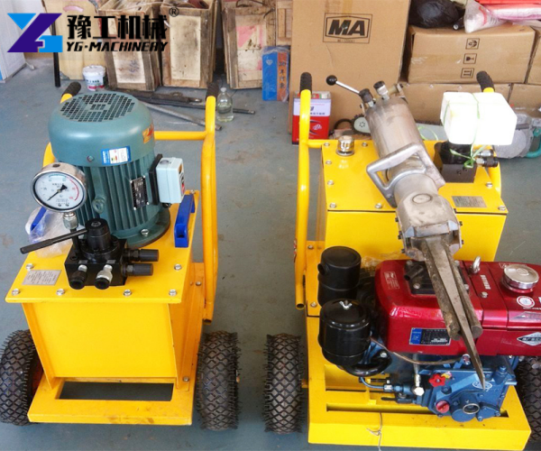 Electric and Diesel Hydraulic Power Pack for Rock Splitter