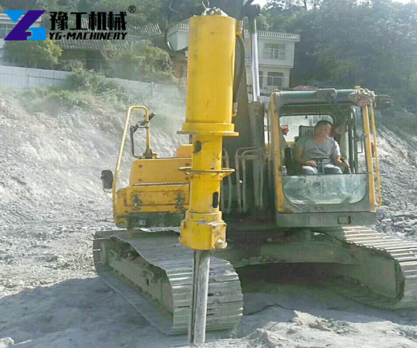 Excavator Rock Splitter Attachment