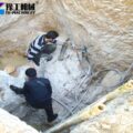 Rock Splitting Operation on Site