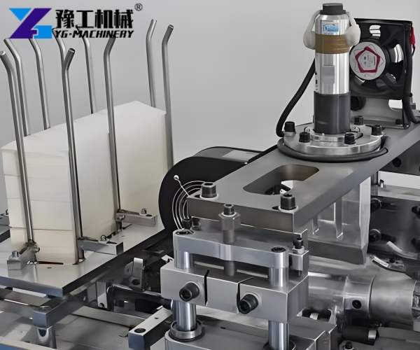 Ultrasonic sealing paper cup making machine