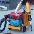 Wheel-mounted diesel power pack with splitting guns