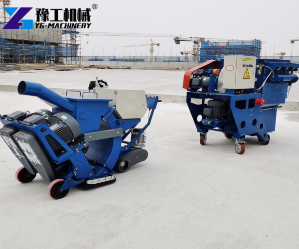 asphalt road shot blasting machine
