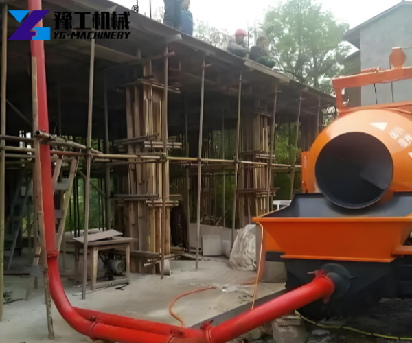 biggest concrete pump truck