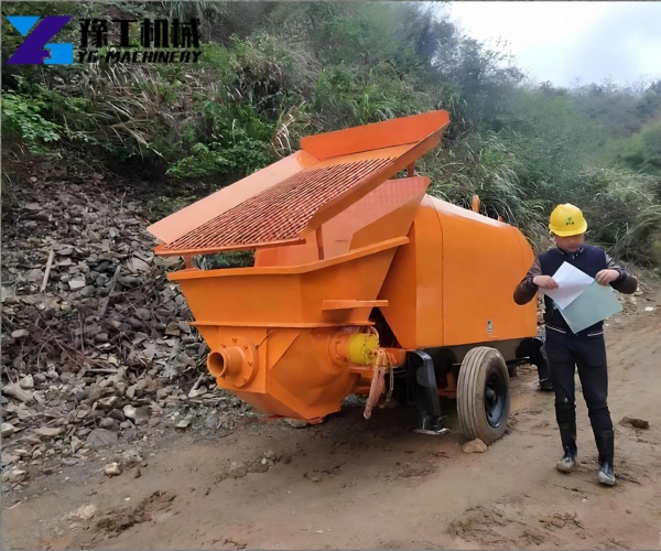 cement pumping machine