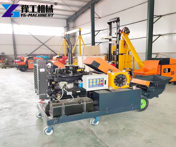 compact concrete pump equipment