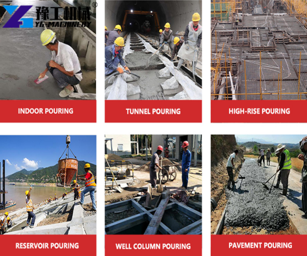 concrete pump for residential construction