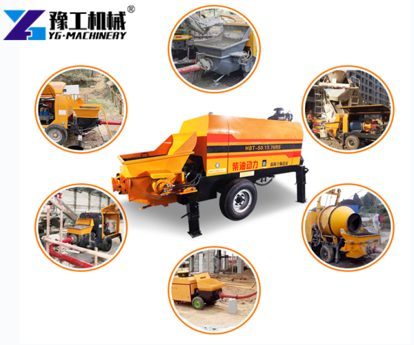concrete pumping equipment