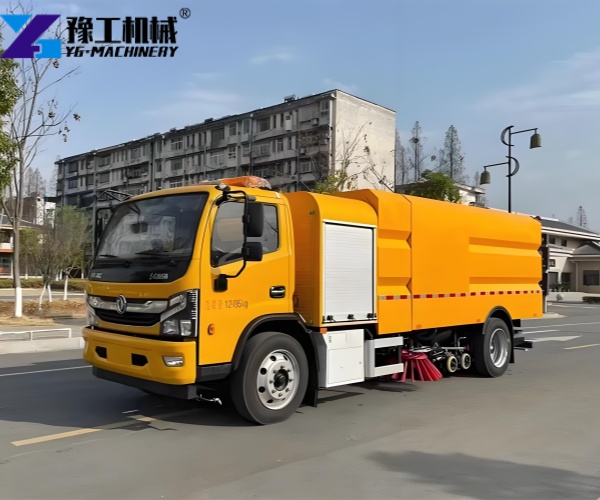 construction road sweeper