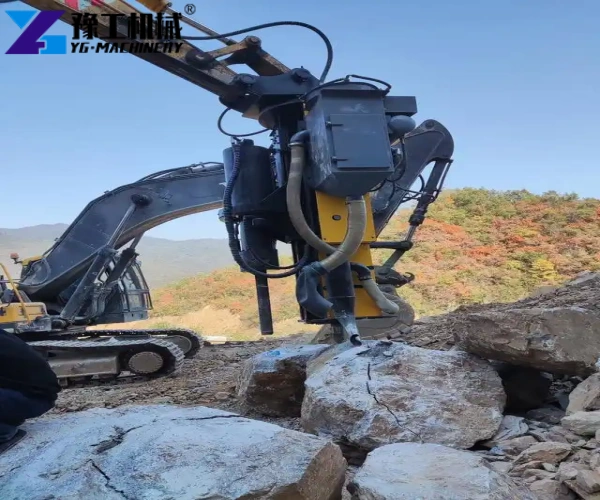 hydraulic rock splitter for excavator