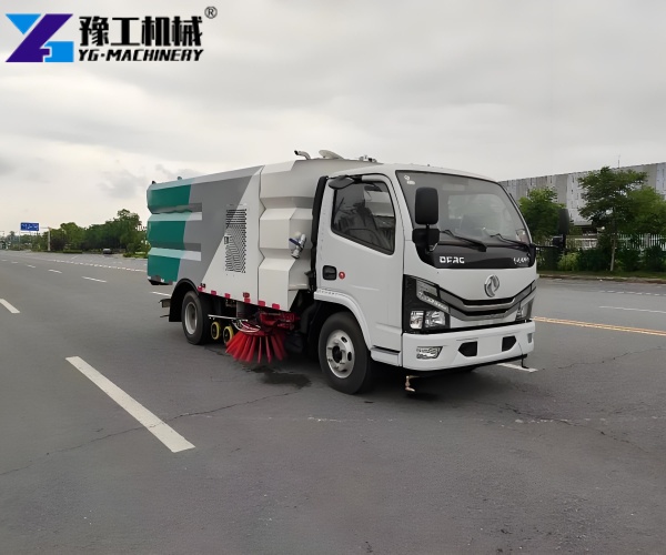 industrial road sweeper truck