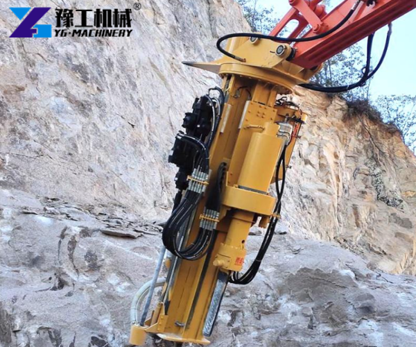 integrated rock drill and splitter for sale