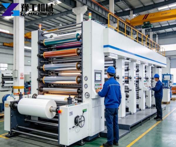 narrow web flexo printing machine